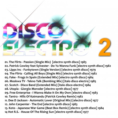 VA - Disco Electro - Synth Disco Classics 70's 80's CD 1 - 20 