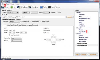 HandBrake 0.9.5