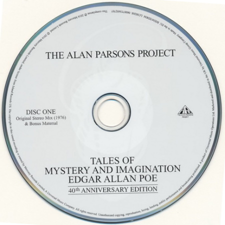 The Alan Parsons Project - Tales Of Mystery And Imagination Edgar Allan Poe 