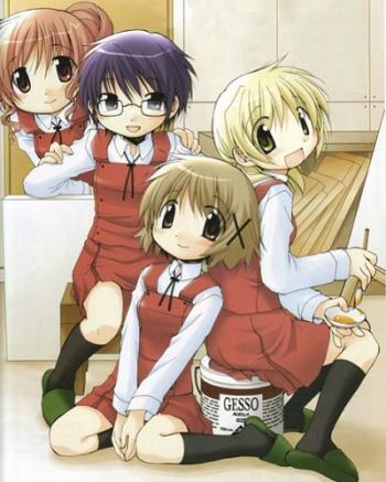  :     / Hidamari Sketch: Sae Hiro Sotsugyou Hen [OVA] [2  2] [RAW] [RUS+JAP+SUB] [1080p]