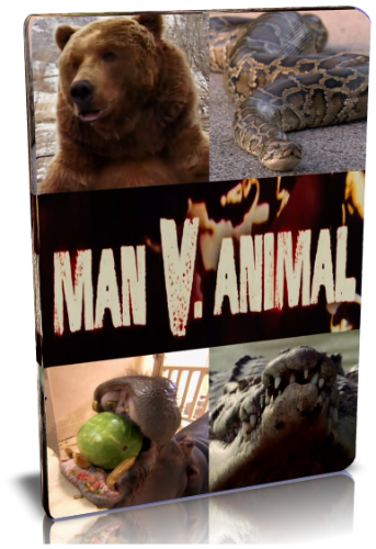    (1-8   8) / NAT GEO WILD. Man V. animal VO