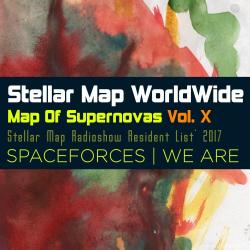 Stellar Map WorldWide - Map Of Supernovas Vol. 10 SPACEFORCES