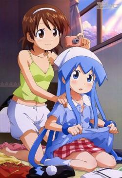   / Shinryaku! Ika Musume [TV-1] [1-12  12] [RAW] [RUS+JAP+SUB] [HWP]